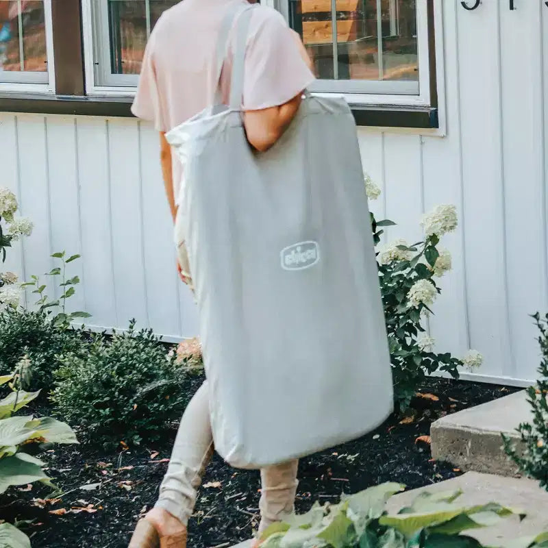 Moïse portable avec capote, côtés en maille et sac de transport, pour nouveau-né de 0 à 5 mois