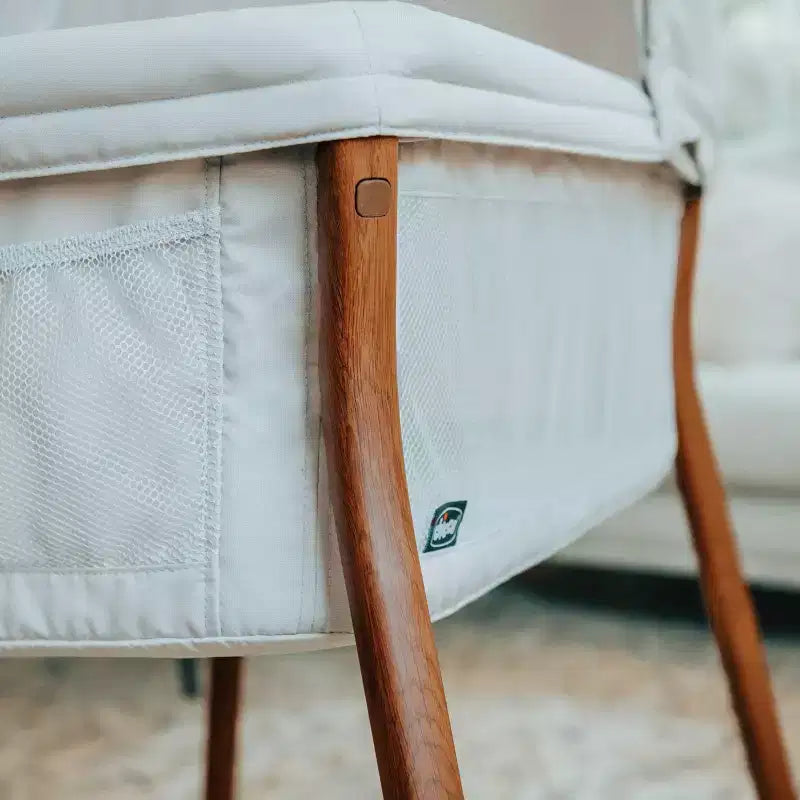 Moïse portable avec capote, côtés en maille et sac de transport, pour nouveau-né de 0 à 5 mois