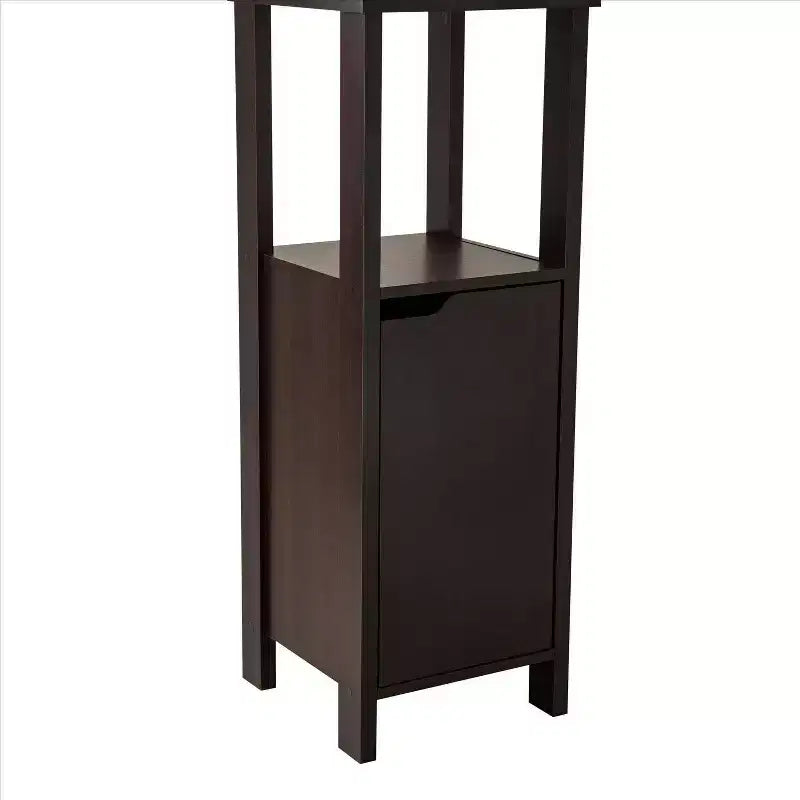 Ambassador Tall Cabinet Espresso - Tout Organiser