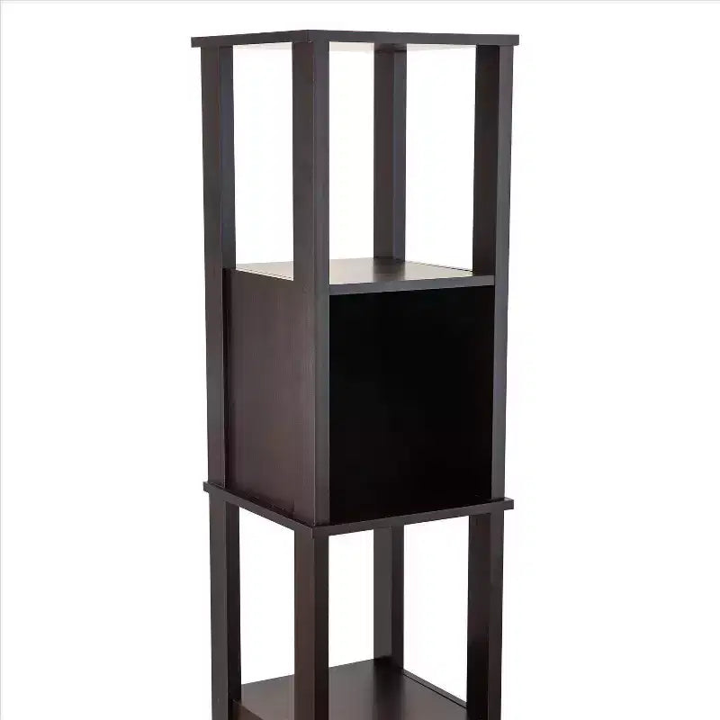 Ambassador Tall Cabinet Espresso - Tout Organiser