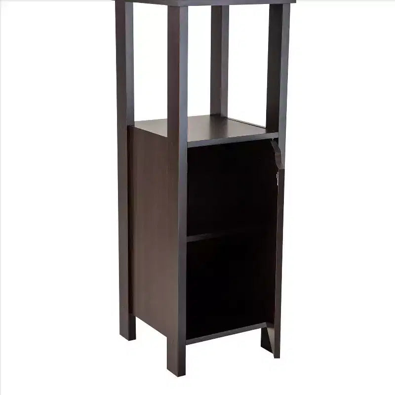 Ambassador Tall Cabinet Espresso - Tout Organiser
