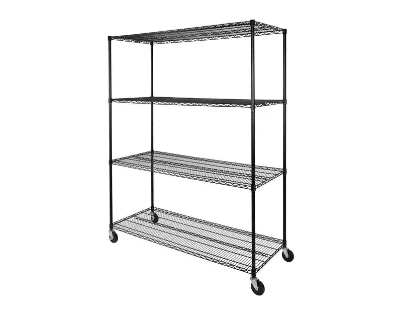 Étagère métallique commerciale à 4 niveaux, 60"x24", certifiée NSF