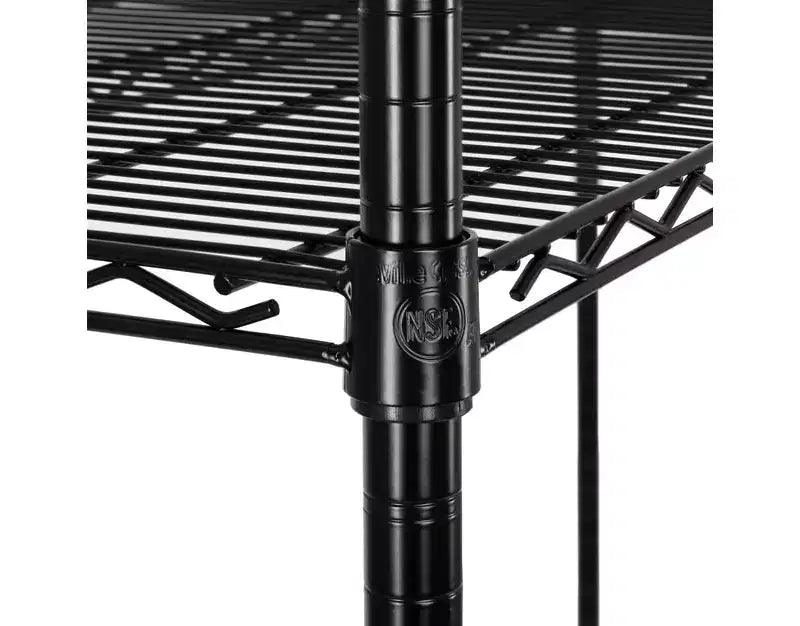 Étagère métallique commerciale à 4 niveaux, 60"x24", certifiée NSF