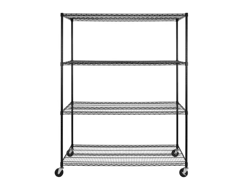Étagère métallique commerciale à 4 niveaux, 60"x24", certifiée NSF