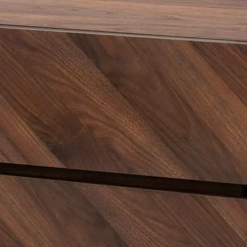 Meuble à chaussures en bois, Noyer Marron, Rangement d'entrée, Contient 12 paires