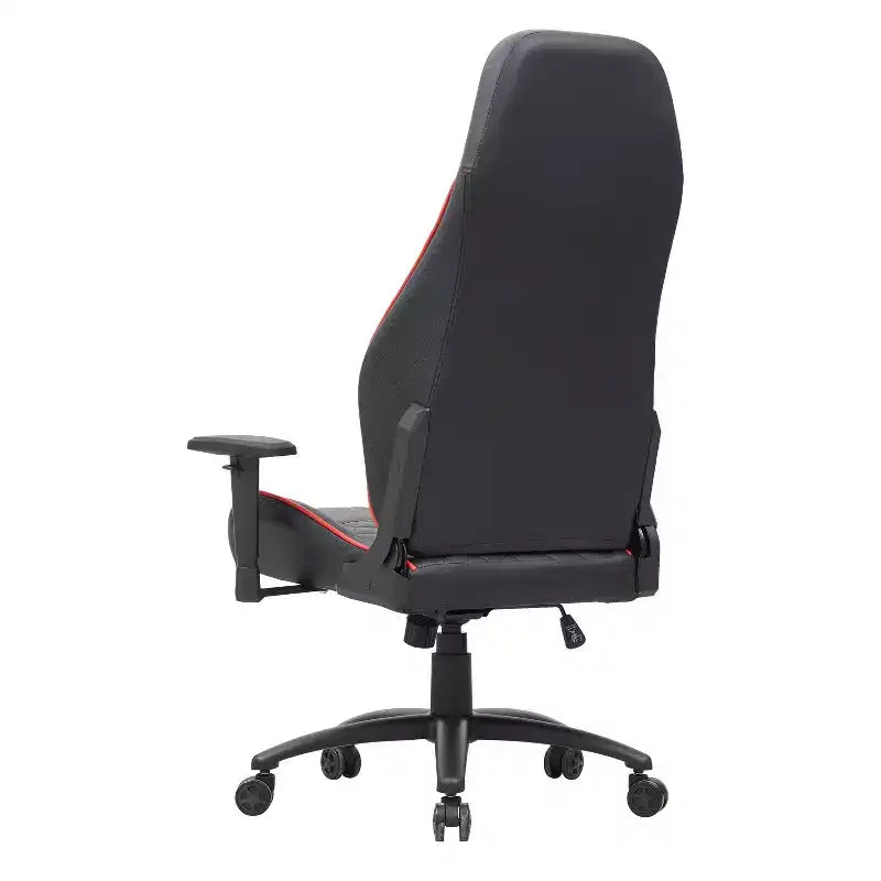 Fauteuil de jeu en similicuir à coutures losanges