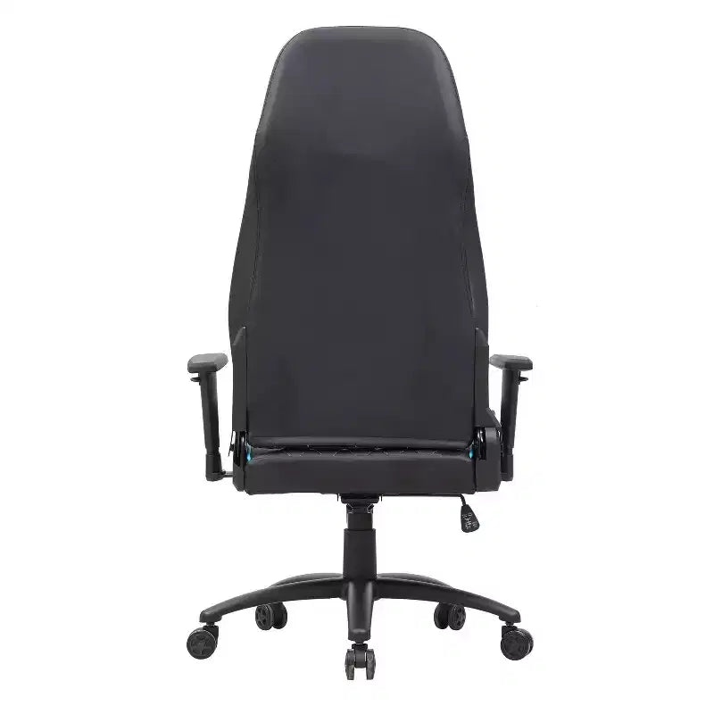 Fauteuil de jeu en similicuir à coutures losanges